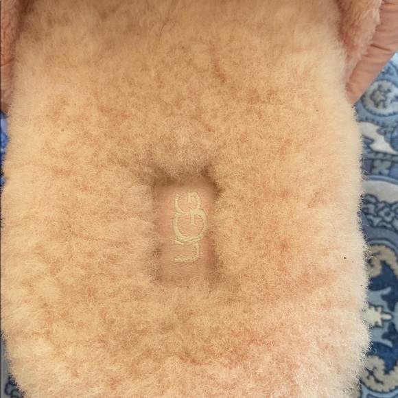 UGG Blush Fuzzy Slide Sandals - Picture 3 of 5